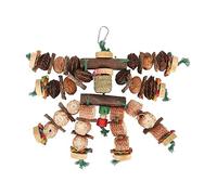 WFNIHONHON Grand Perroquet mâcher des Jouets coloriage comestibles comestibles