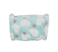 WFNIHONHON Petit Tunnel pour Animaux de Compagnie Hiver Chaude Hamster de Compagnie de Gueule de Cochon de gueu (Love Green)