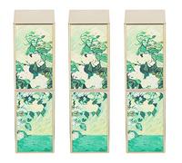 WFNIHONHON Tube de Rouge à lèvres à Fermeture magnétique, pour récipient de baume à lèvres DIY, matériau ABS, Ensemble de 3 pièces, alignement précis, Bouton Automatique, Format