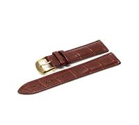 WFRUEDWC 12 14 16 18 19 20 21 22 24 mm groupe en cuir luxury watch groupe ceinture montres bracelets de dames rouges noir blanc bracelet de montre (couleur: rose rg, taille: 22 mm)
