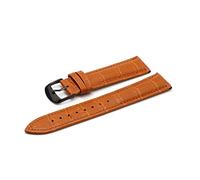 WFRUEDWC 12 14 16 18 19 20 21 22 24 mm groupe en cuir luxury watch groupe ceinture montres bracelets de dames rouges noir blanc bracelet de montre (couleur: rose rg, taille: 22 mm)