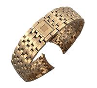 WFRUEDWC 16 mm 19 mm 20 mm 316l END TOUR CONDUCTION SECTIVE en acier inoxydable pour Omega de Ville Prestige Orbis Edition Watch Sold Pliant fermoir