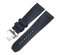 WFRUEDWC 20 mm 21 mm 22 mm 23 mm 24 mm Slicon en silicone en caoutchouc Compatible avec Cartier London Tank Santos Sports Softproof Watch Bands Watch Bands