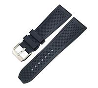 WFRUEDWC 20 mm 21 mm 22 mm 23 mm 24 mm Slicon en silicone en caoutchouc Compatible avec Cartier London Tank Santos Sports Softproof Watch Bands Watch Bands