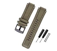 WFRUEDWC 24 * * 16 mm STRAP ASSION POUR TIMEX T2N720 T2N721 TW2T76500 6300 6400 Série Nylon + Bracelet de montre de remplacement en cuir pour hommes STRAP WEMPLE FEMMES