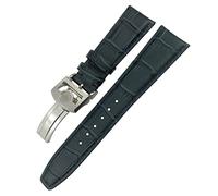 WFRUEDWC Band de monator à toile pour IWC PORTUGAIS PORTOFINO PILOT CUIR GÉLICATIVE 20 mm 22 mm 22 mm STRAPE SPHÉRIQUE