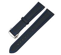 WFRUEDWC Band de monatorage en toile en cuir en nylon 19/20 mm 21/22 mm ajustement pour Omega AT150 Seamaster Planet Ocean Watch Nylon Strap