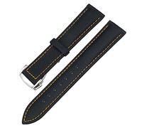 WFRUEDWC Band de monatorage en toile en cuir en nylon 19/20 mm 21/22 mm ajustement pour Omega AT150 Seamaster Planet Ocean Watch Nylon Strap