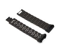 WFRUEDWC Band de montre en acier inoxydable Fix pour Fitbit Charge 3/4 Bracelet Smart Watch Remplacement Brotte en métal durable avec sangle de montre en diamant