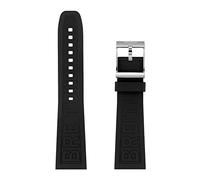 WFRUEDWC Band de montre en caoutchouc pour Breitling Watch Bands 22 mm 24 mm pour Avenger Navitimer World Rubber Amperproof Soft Watch Socle With Buckle