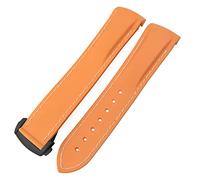 WFRUEDWC Bandle de montre en caoutchouc 22 mm 20 mm Slicon à extrémité incurve