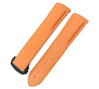 WFRUEDWC Bandle de montre en caoutchouc 22 mm 20 mm Slicon à extrémité incurve