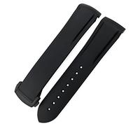 WFRUEDWC Bandle de montre en caoutchouc 22 mm 20 mm Slicon à extrémité incurve