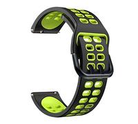 WFRUEDWC Bands de montre de sangles de silicone pour TicWatch Pro 3 Ultra/LTE / 2021 GPS S2 E2 GTX Bracelet de montre 20 mm GTX 20 mm