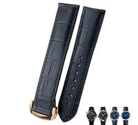 WFRUEDWC Barse de montre en cuir de 21 mm 20 mm 22 mm pour Omega Seamaster 300 Bands de montre Speedmaster