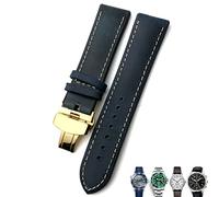 WFRUEDWC Bracelet de montre en cuir de 20 mm, 21 mm, 22 mm, bracelets de montre en cuir noir marron pour Rolex pour Omega Seamaster 300 pour Hamilton pour Seiko pour IWC pour bracelet Tissot (couleur