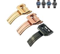 WFRUEDWC Bracelet de montre en cuir noir bleu marron 20 mm, 21 mm, 22 mm pour IWC Pilot Mark Portofino pour homme, 20 mm