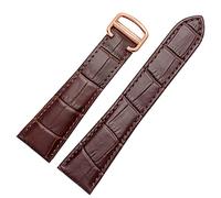 WFRUEDWC Bracelet de montre pour réservoir Cartier Bracelet de montre en cuir véritable pour homme Claire Ceinture en cuir London Solo Accessoires de montre mécanique 25 mm (couleur : 25-12 mm, taille