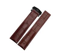 WFRUEDWC Bracelet en cuir authentique 19 mm 20 mm 22m pour tag Heuer Watchband Band Montre Montre accessoires