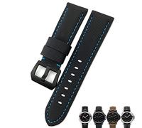 WFRUEDWC Bracelets de montre Black Watch de 24 mm en fibre de carbone pour Panerai Pam 01661/00441 Watch Bands for Men Accessoires