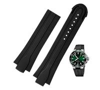 WFRUEDWC Brand de montre imperméable en caoutchouc de 24 mm * 12 mm pour bracelet en silicone bracelet en silicone