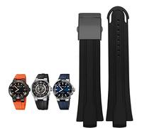 WFRUEDWC Brand de montre imperméable en caoutchouc de 24 mm * 12 mm pour bracelet en silicone bracelet en silicone