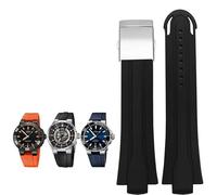 WFRUEDWC Brand de montre imperméable en caoutchouc de 24 mm * 12 mm pour bracelet en silicone bracelet en silicone