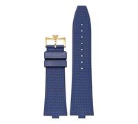 WFRUEDWC Désassement rapide Sangle de montre Fluororubber pour Vacheron Constantin VC Series 4500V 5500V 7900V Interface convexe 7 mm