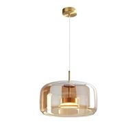 WFRUEDWC Light de Plafond LED Moderne en Verre Nordique pour Chambre à Coucher de Cuisine Luxe, Luxe Suspendu avec Divers Styles et Options de déco (Couleur: b)