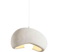 WFRUEDWC Lustre nordique vintage en résine pour cuisine, salle à manger, café, décoration de ferme avec lampe suspendue de 30 cm