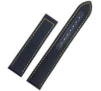 WFRUEDWC Pour Omega Seamaster 300 Tissu Leather Aqua Terra 150 Pupuncture à aiguille Captain Woven Canvas Tole Watch Bandle de montre 19 mm 20 mm 21 mm 2 mm