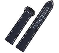 WFRUEDWC Pour Omega Seamaster 300 Tissu Leather Aqua Terra 150 Pupuncture à aiguille Captain Woven Canvas Tole Watch Bandle de montre 19 mm 20 mm 21 mm 2 mm