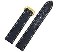 WFRUEDWC Pour Omega Seamaster 300 Tissu Leather Aqua Terra 150 Pupuncture à aiguille Captain Woven Canvas Tole Watch Bandle de montre 19 mm 20 mm 21 mm 2 mm
