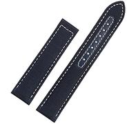 WFRUEDWC Pour Omega Seamaster 300 Tissu Leather Aqua Terra 150 Pupuncture à aiguille Captain Woven Canvas Tole Watch Bandle de montre 19 mm 20 mm 21 mm 2 mm