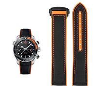 WFRUEDWC Regarder Bracelet pour Omega 300 Seamaster 600 Planet Ocean Silicone Nylon Sangle Accessoires Watch Band Chain 20 mm 22 mm ceinture