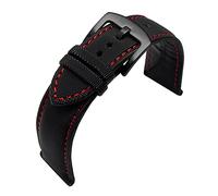 WFRUEDWC Rubrique en nylon en nylon ajustement pour Omeg-A Speed Sea Fit pour Master AT150 20 mm 22 mm 24 mm Bracelet de remplacement Watch Ajustement pour cinquante bracelets de montre (Couleur: