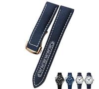 WFRUEDWC Sangle de montre en nylon tissée de 19 mm 20 mm Boucle de boucle en nylon tissé