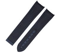 WFRUEDWC Slicon de montre en caoutchouc en nylon pour Omega Seahorse 300 Quarter Orange Ocean Universe 600 Black Grey 20mm 22 mm Watch Band