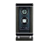 WFRUEDWC Spinner Winding Box Watch Winders - Luxury Smart Wather Windher Automatic mécanical Motor Motor Shaker Rangement Box avec Empreinte Digitale Déverrouille Les Montres Rotation Porte-Affichage
