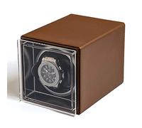 WFRUEDWC Spinner Winding Box Watch Winders - Mini Simple Watch Shaker Shaker en Bois, boîte de Rangement de Montre à Pousse