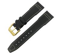 WFRUEDWC Véritable bande de montre en cuir 20/21 / 22 mm ajuste pour IWC Mark XVIII le Petit Prince Pilotu2019S Watch IW3777 IW3270 Brown Cowhide Sangle