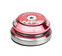 WFS HY638 Jeu de direction conique intégré de 2,8 cm à 3,8 cm pour tubes de tête conique - Alliage d'aluminium CNC, sans fil, roulements scellés pour VTT, vélo de ville, vélo de route, VTT et BMX, or