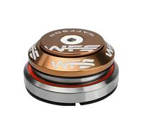 WFS HY638 Jeu de direction conique intégré de 2,8 cm à 3,8 cm pour tubes de tête coniques - Alliage d'aluminium CNC, sans filetage, roulements scellés pour VTT, vélo de ville, vélo de route, VTT et