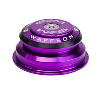 WFS HY713 Jeu de direction semi-intégré conique de 2,8 cm à 3,8 cm pour tubes de tête coniques - Alliage d'aluminium CNC, roulements scellés pour VTT, vélo de ville, vélo de route, VTT et BMX, violet