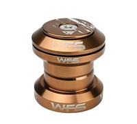 WFS NV.37 Kit de casque de vélo sans filetage de 1-1/8" pour fourche de direction sans filetage et tube de direction de 34 mm - Alliage d'aluminium CNC, roulements scellés pour VTT, vélo de route, VTT