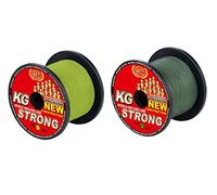 WFT KG Strong Fil de pêche 600 m 0,08 mm 10 kg Couleur : vert