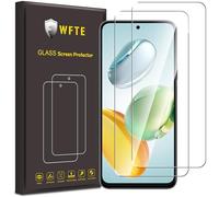 WFTE [Lot de 2 Verre Trempé pour Honor 200 Smart, 0,26mm Film de Protection D'écran avec Haute Transparence à 99%, Anti-trace Protecteur avec Dureté 9H Glass