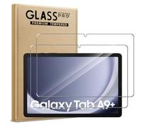WFTE [Lot de 2 Verre Trempé pour Samsung Galaxy Tab A9 Plus/S11/10 Lite 11 Pouces, (SM-X210/X216/X218), 0,26mm Film de Protection d'écra Haute Transparence à 99%, Anti-trace Protecteur avec Dureté