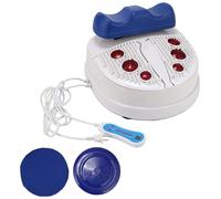 WFUAHA Fitness Blood Chi Machine, Masseur des Jambes du Pied, Exerciseur Aérobie Passif pour l'exercice De Secoulement De Vitalité avec Contrôle du Fil, 8 Vitesse De Vitesse Réglable