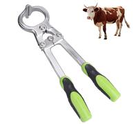 WFUAHA Pince De Castration, Pince De Castration De Vache Taureau sans Sang, Ouverture Maximale 44 Mm, Pince De Castration Vétérinaire en Acier Inoxydable, Utilisée par Les Éleveurs, Les Vétérinaires